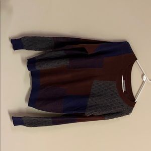 Multi Pattern Sweater